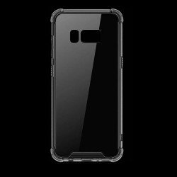 Galaxy S8 Crystal Clear Hybrid Case (Smoke) 